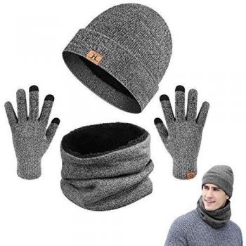 Tuopuda Cappello e Guanti Touch Screen Set