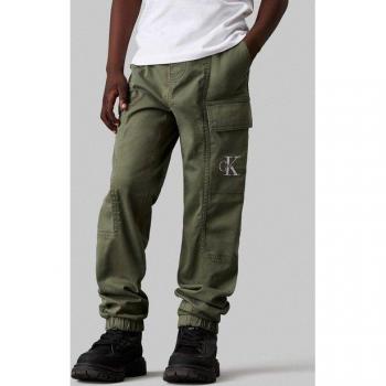 Calvin Klein Jeans Jogger Verde M Regolare Essential