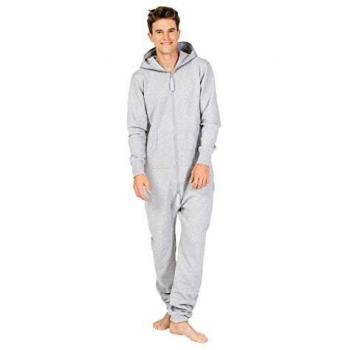 Kuscheliger Baby Jumpsuit MONIZ Gr. M, Grau