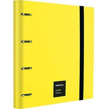 Carpeta A4 Forrada Grafoplás Amarilla con Recambio