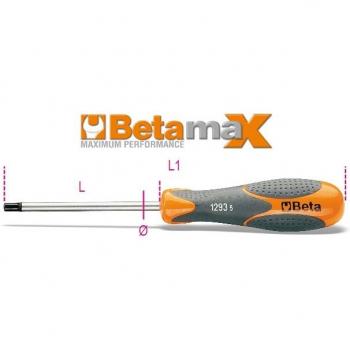 Beta Tools 1293ES Male End Screwdriver 5mm