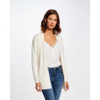 Cardigan lungo in tessuto morbido MORGAN