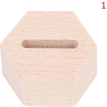 Exhibidor de Anillos de Madera Eco