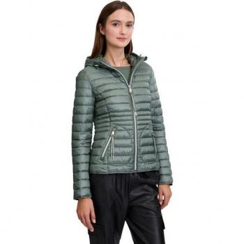 Cartoon Langarm Steppjacke mit Reißverschluss