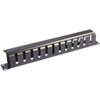 Kabelkanal mit Abdeckplatte – Schrankrahmen WP WPN-ACM-301-B (Schwarz)