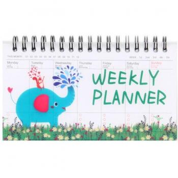 Tearable Weekly Planner Notepad with To-Do List