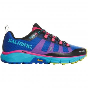 Blau-Schwarzer Trail 5 Damen-Laufschuh Salming, Größe 42