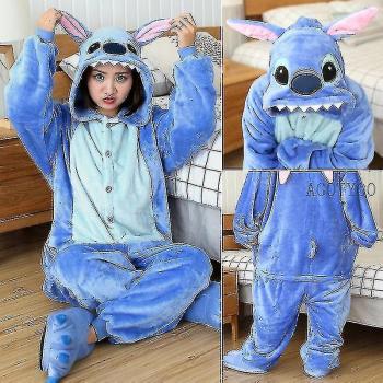 Pijama Animal Azul One Piece 120‑130 cm