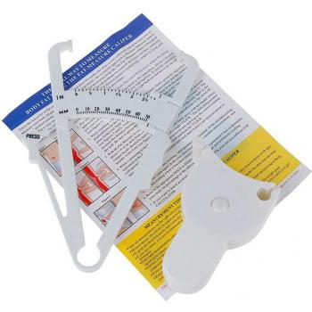 PVC Body Fat Caliper and Measuring Tape for Fitness