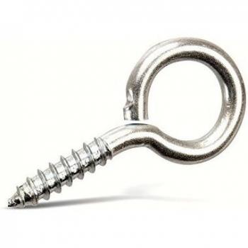 Ringschrauben 16x6 mm, verzinkt, 25 Stück