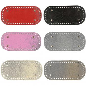 Bolsos DIY Cuero Ganchillo 6 Unidades