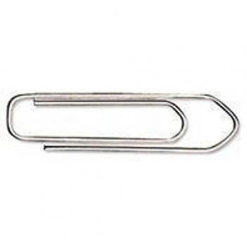Essentials Jumbo Paperclips 45mm Pack of 100