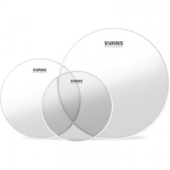 Evans G1 Clear Rock Tom Head Bundle 10 12 16