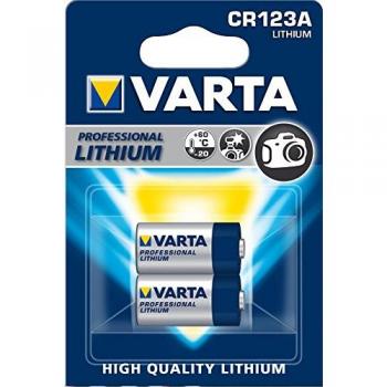 VARTA CR123A 3V Lithium Batteries