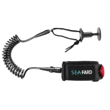 5 Ft Coiled Body Board Leash with 5.5mm Thickness