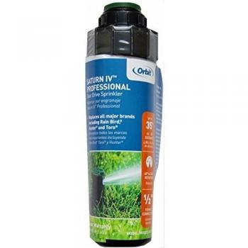 Aspersor Orbital Saturn IV C 5.50x7x18 cm Verde Negro