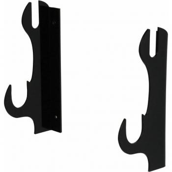 Crochet de mur pour épée de samouraï, 2 pièces, support pour Katana Wakizashi Tanto Genji (noir/clair)