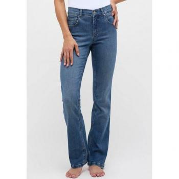 ANGELS 5‑Pocket Damenbootcut Jeans Modell LENI (Hellblau)