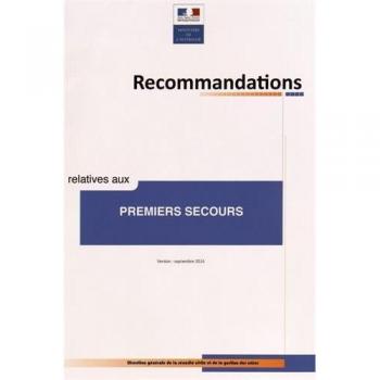 Ministère de l'Intérieur Recommandations Relatives Aux Premiers Secours