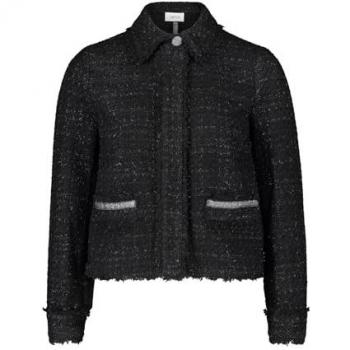 Blazer Cartoon Nera e Argento