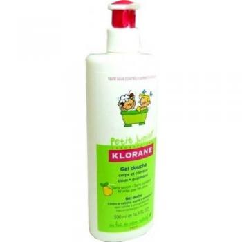 Pera-Menta Shower Gel Klorane Junior 500 ml