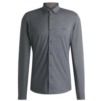 Camicia Mysoft 2 M A Maniche Lunghe Blu Navy XL