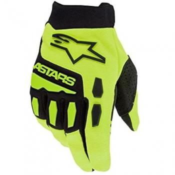 Guanti Motocross Alpinestars Full Bore Giallo Fluo-Nero per Bambini e Giovani