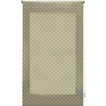 Estor para Ventana Beige con Motas 160 x 250 cm