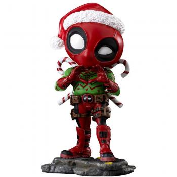 Iron Studios X‑Men Mini: Deadpool – Weihnachtsausgabe 15 cm