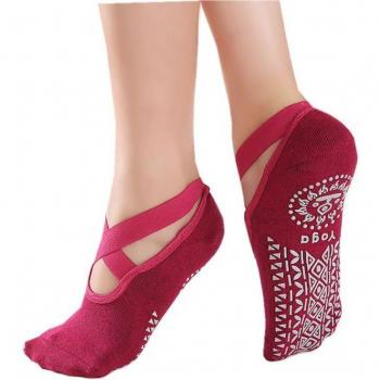 Anti-Slip Backless Socks for Gym and Dance