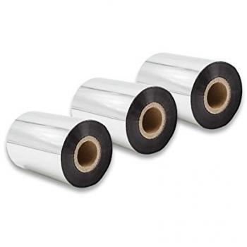 VHBW Thermotransfer-Rolle für Valentin Vario 107/12 & 104/8 – schwarz