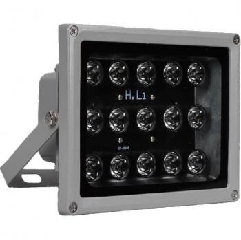 Iluminador Infrarrojo de 15 LEDs para CCTV