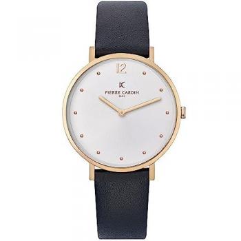 Elegant Rose Gold Leather Strap Watch