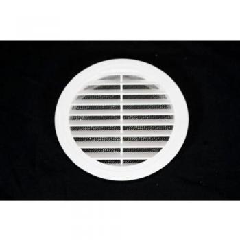 Grille d'aération ronde DN 150 avec moustiquaire