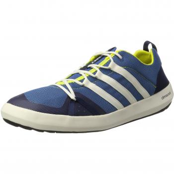 Adidas Terrex CC Boat, Scarpe da Ginnastica Basse Uomo, Blu (Core Blue/Chalk White/Bright Yellow)