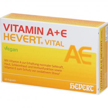 Vitamin A+E Hevert Vital Kapseln für Immunsystem und Haut