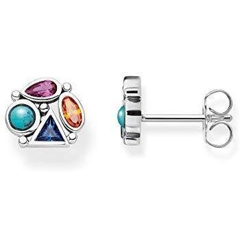 Pendientes Gemas Cromáticas Thomas Sabo Plata