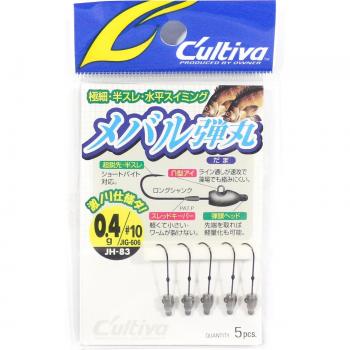 Tête de plomb Mebaru Dama 0,4 g – 10 mm (3511)