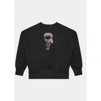 Karl Lagerfeld Mädchen Sweatshirt Z15458 D Schwarz