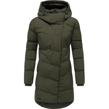 Ragwear Damen Wintermantel „Pavla Soft YOUMODO“ – olivgrün, S (36)