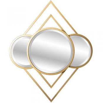Miroir Éclat Métal Alexandra – Design Multicolore
