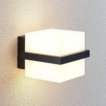 Lindby Auron Modern LED Outdoor Wall Lamp