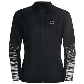 Chaqueta Negra Odlo Zeroweight Pro Warm Reflect para Mujeres