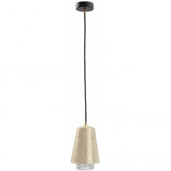 Netlighting Molly Dome Crystal Gold Pendant – 17 cm, E27