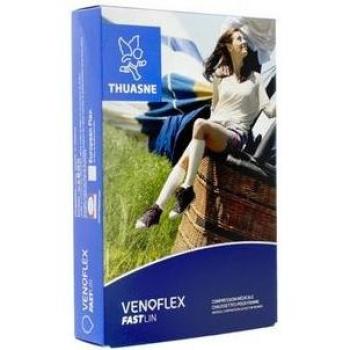 Venoflex 2 Fast Lin calcetín de mujer con compresión natural TN2 – paquete de un par