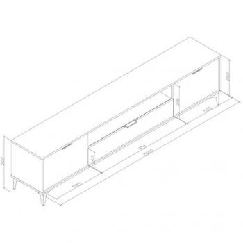 Creative Furniture 200cm Luxury Modern TV Unit