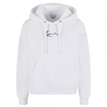 Karl Kani Women's Regular Fit Hoodie, White, Size M