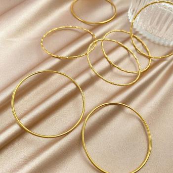 Joyería Pulseras 8x Oro Inoxidable para Chicas