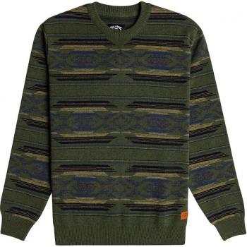Billabong Herrenpullover „Grünmuster“ Baumwoll-Design