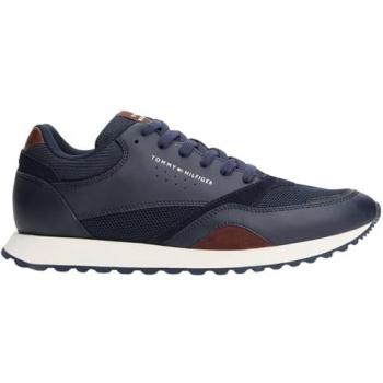 Sneakers Uomo Tommy Hilfiger New Runner Blu Scuro FM0FM05522
